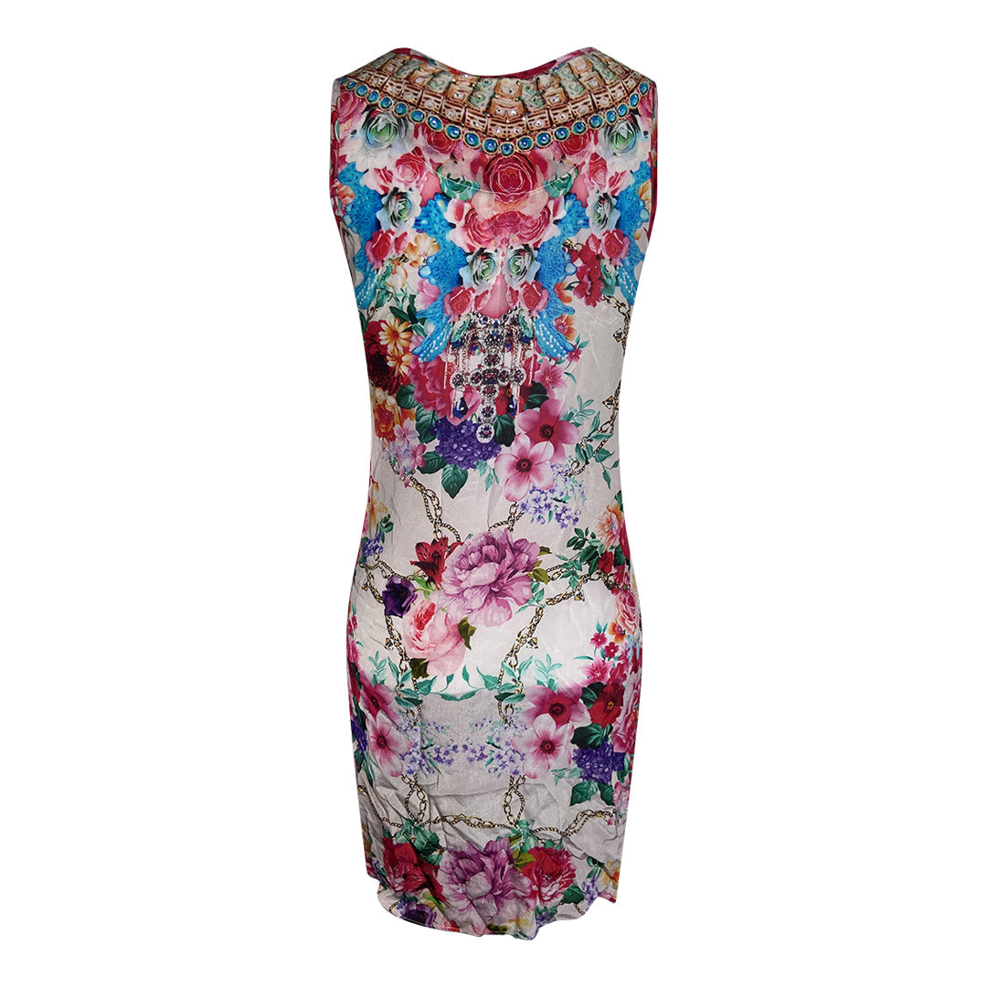 Inoa Rosetto Gardenia 120118 Pink Flowing Top UK 10