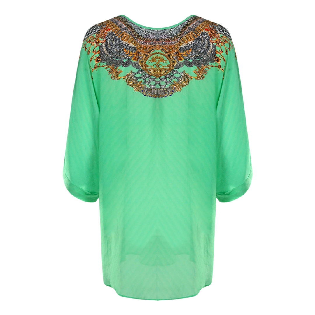 Inoa Womens Chartreuse 12007 Fish Top Green
