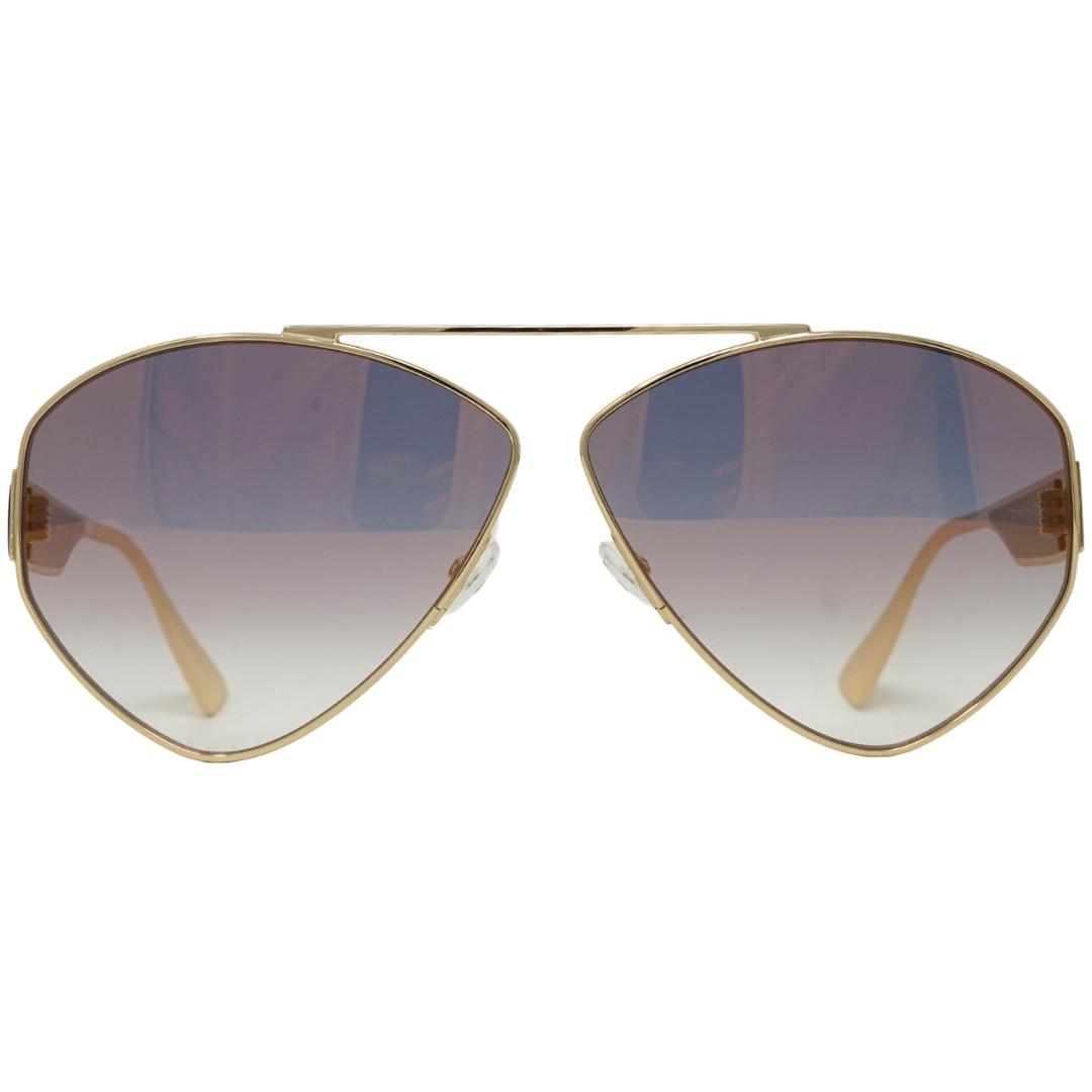 Moschino Womens MOS084/S J5G FQ Sunglasses Gold