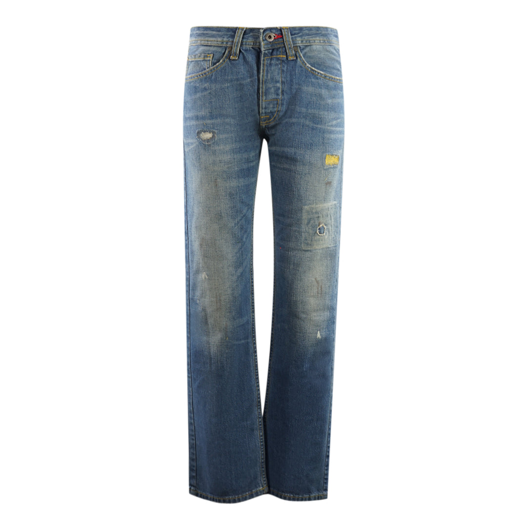 55Dsl Mens Parkye 55605 Denim Jeans Blue