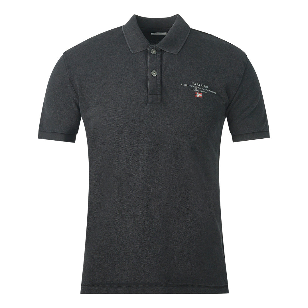 Napapijri Mens Polo Shirt NP0A4FA20411 Black