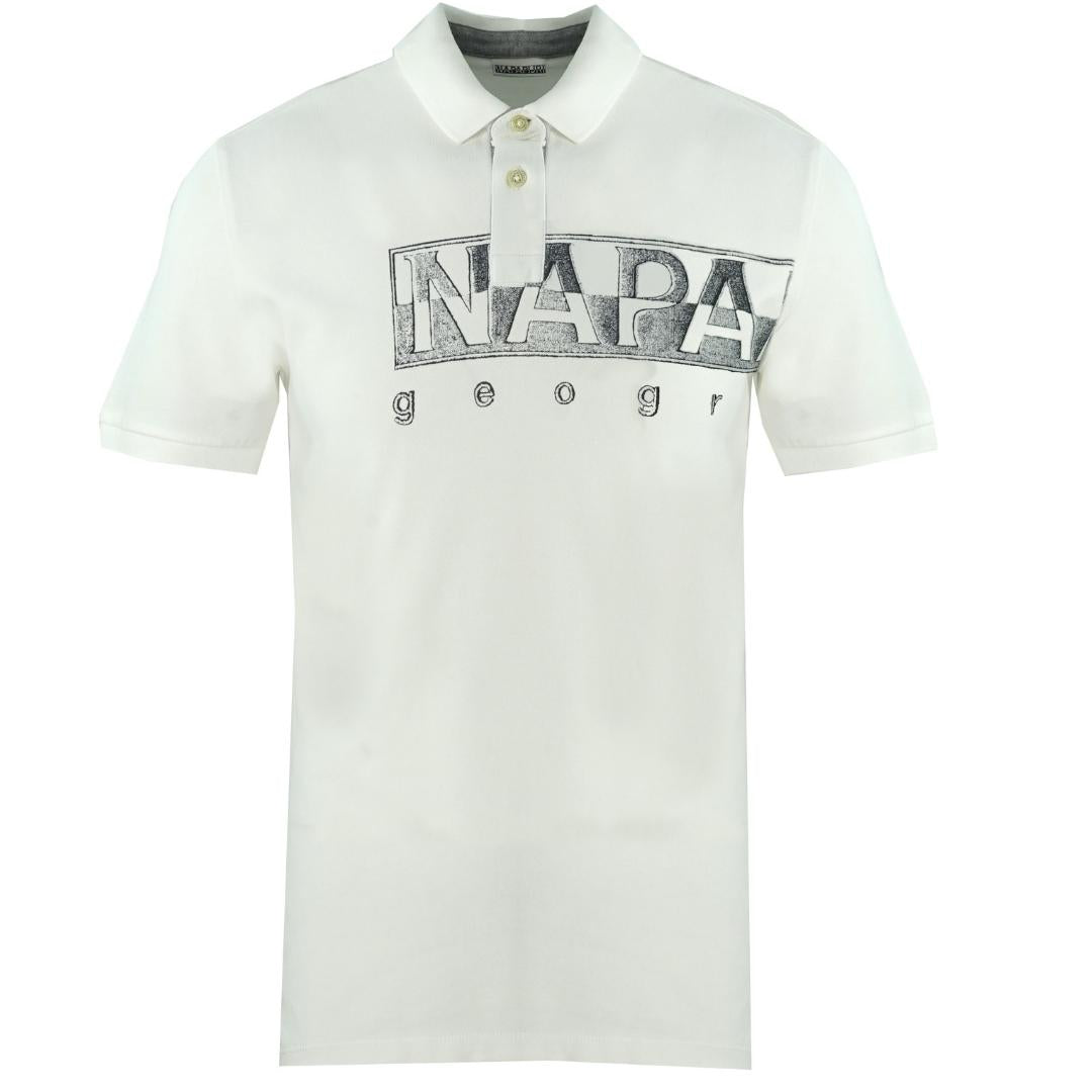 Napapijri Mens Polo Shirt NP0A4FA40021 White