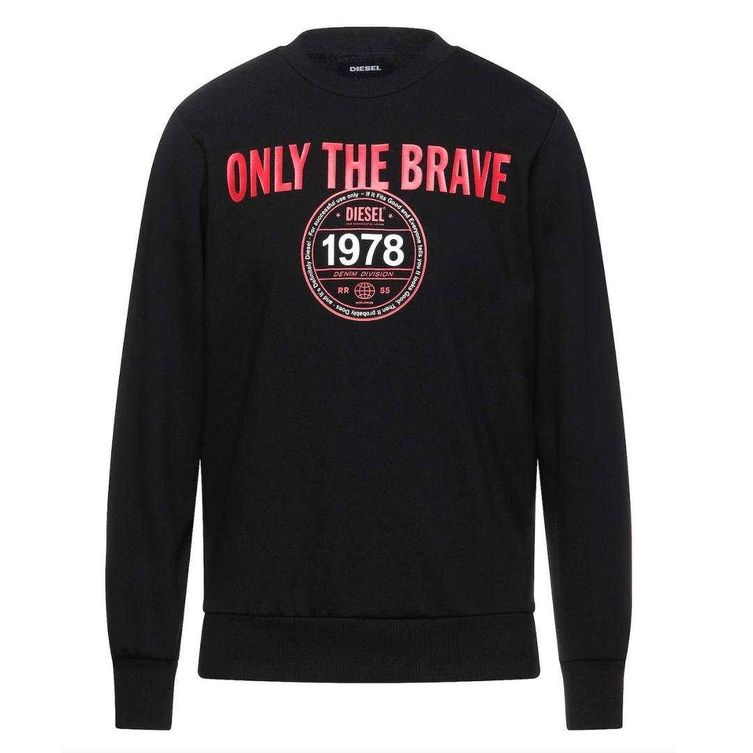 Diesel Mens Sweater S-Girk-K13 9XX Black