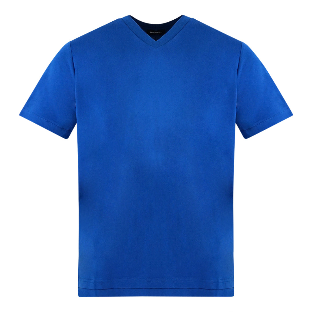 Diesel Mens T-Cherubik-NEW 8II T-Shirt Blue