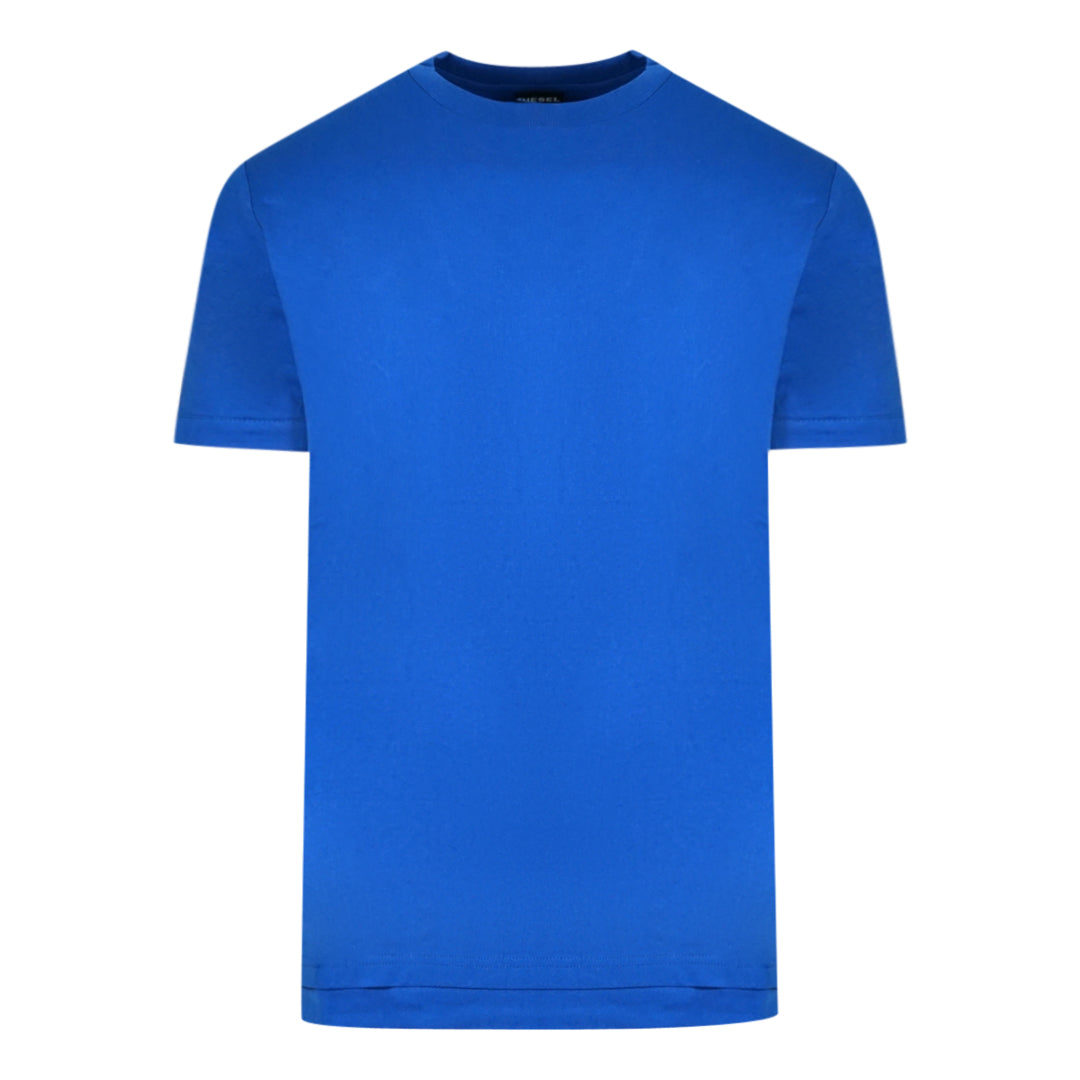 Diesel Mens T-Diamantik-New 8II T-Shirt Blue