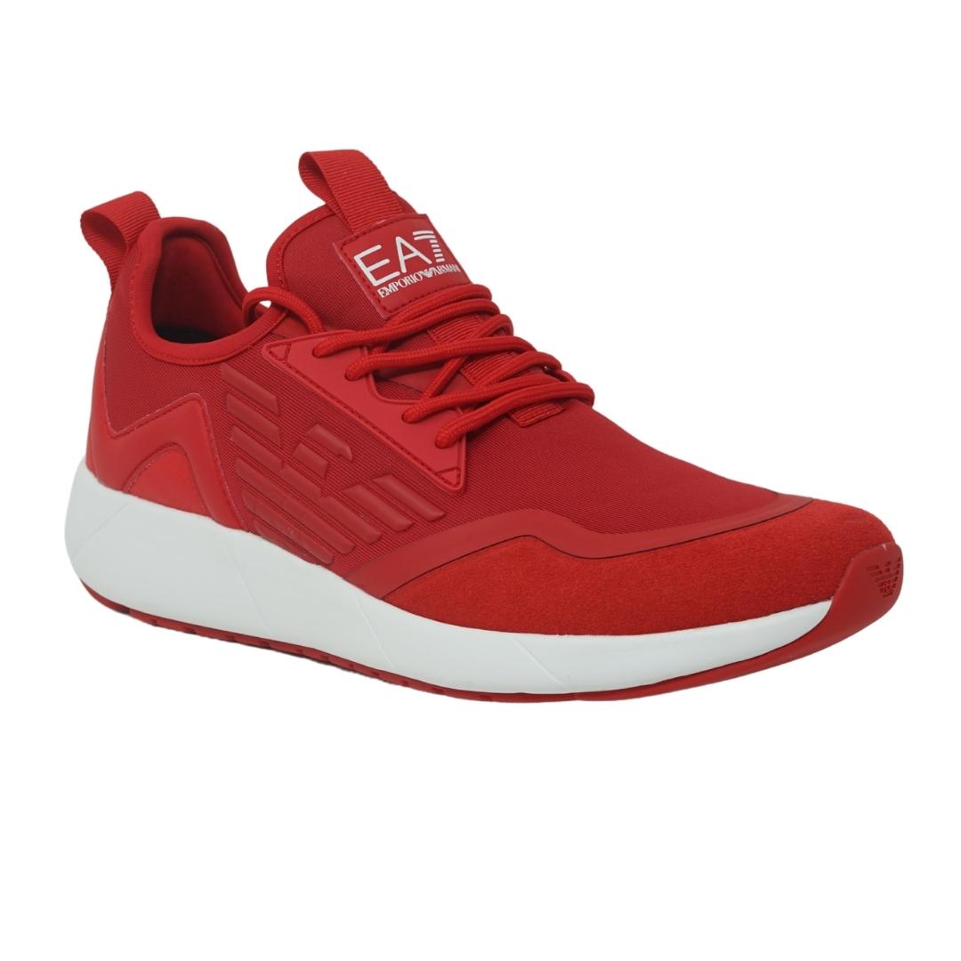 Ea7 Mens X8X030 Xk129 M525 Trainers Red